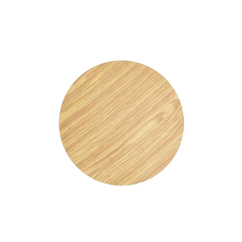 Ø30cm wandlamp - Licht hout, 6W, 2700K, IP20