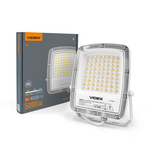 50W LED-breedstraler CCT - IP65, 3 lichtkleuren, buiten