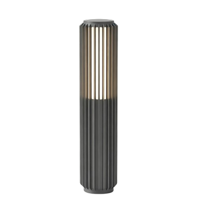FYRON Bollard tuinlamp, Grijs - E27, 61 cm, IP54 buiten, bolder