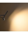 30W LED-breedstraler met sensor - CCT, IP65, PIR-bewegingssensor, zwarte behuizing