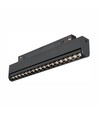 7W SHIFT LED railspot, 48V - RA90, 3000K, 35 graden, verstelbaar, zwart