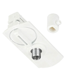 Lamphouder voor 1-fase rails - Wit, 1F2W