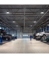100W/150W/200W PLATEO 4 LED high bay, 155lm/W - IP65, 6500K, 0-10V dimbaar, IK09, zwarte behuizing