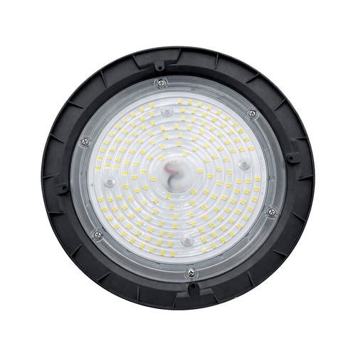 220x135mm Plateo 4 High Bay 100W - neutraal wit 230V 90° IP65 IK09 zwart, met vermogensregeling 0-10V