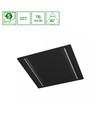 40W Algine Line CCT LED paneel - Zwart, instelbare lichtkleur, 230V