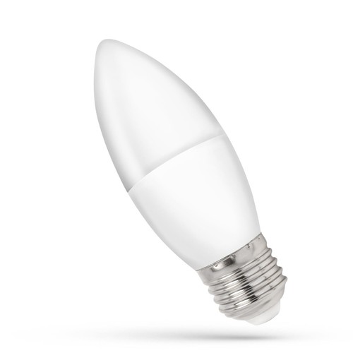 E27 1W LED kogellamp - C37