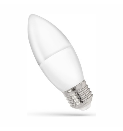 E27 1W LED kogellamp - C37
