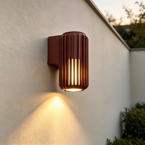 FYRON Wall wandlamp, Coffee - E27, IP54 buiten