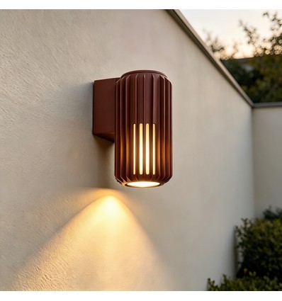 FYRON Wall wandlamp, Coffee - E27, IP54 buiten