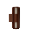 FYRON Duo op/neer wandlamp, Coffee - E27, IP54, buiten