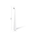 Oplaadbare LED tafellamp - Wit, binnen/buiten, 3-staps dimbaar, IP44, 40 cm