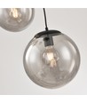 Altea 5xE27 grote clusterhanglamp voor hal, zwart - Ø40, zonder lichtbron