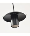 Altea 5xE27 grote clusterhanglamp voor hal, zwart - Ø40, zonder lichtbron