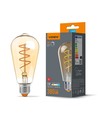 E27 5W ST64 filament LED-lamp - Extra extra warm wit, dimbaar