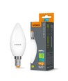 E14 6W LED kaarslamp - C37, neutraal wit