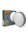 20W LED plafondlamp met bewegingssensor - 5CCT, witte rand, ingebouwde sensor