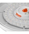 20W LED plafondlamp met bewegingssensor - 5CCT, witte rand, ingebouwde sensor