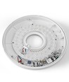 20W LED plafondlamp met bewegingssensor - 5CCT, witte rand, ingebouwde sensor