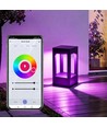 60cm RGB+CCT LED Bolderkar - Zwart, 8W, IP65, Zigbee Hue compatibel