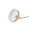 BIRK Messing Ø19cm pendellamp - E27 fitting, 2m snoer, metaal / hout