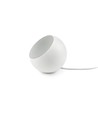 Witte Ø20cm hanglamp - E27 fitting, 2m snoer, metaal