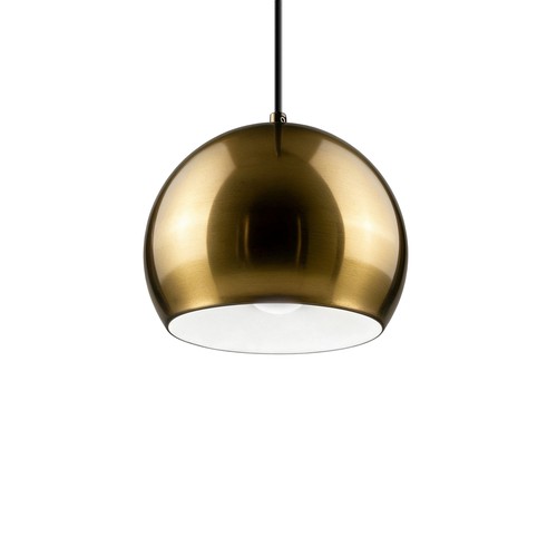 GLOBE Messing Ø20cm hanglamp - E27 fitting, 2m snoer, metaal