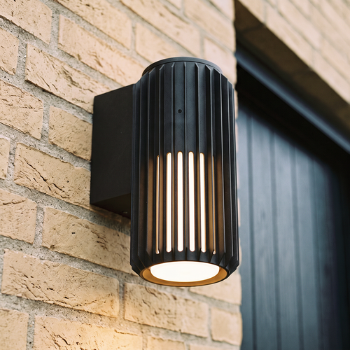 FYRON Wall wandlamp, Zwart - E27, IP54 buiten