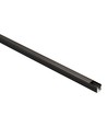 240cm LED Akoestisch Paneel Set, zwart - 2 stuks CCT LED strips (240cm) met 78W voeding - WiFi of RF