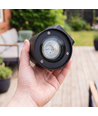 Avero GU10 wandlamp - Zwart, IP65, binnen/buiten, zonder lichtbron