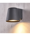 Avero GU10 wandlamp - Grijs, IP65, binnen/buiten, zonder lichtbron