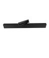 30/28/25W 3-fasen LED-spanningsrail - 60 cm, zwart
