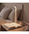 Oplaadbare LED tafellamp - Wit, binnen/buiten, 3-staps dimbaar, IP44, 40 cm