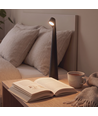 Oplaadbare LED tafellamp - Zwart, binnen/buiten, 3-staps dimbaar, IP44, 40 cm