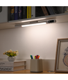 Oplaadbare kastverlichting - 38cm, wit, PIR-sensor, CCT, LCD-display
