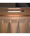 Oplaadbare kastverlichting - 38cm, wit, PIR-sensor, CCT, LCD-display