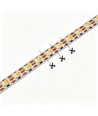 10m 9W/m CCT LED strip RA95 - 24V DC, 400 LED p/m, 8mm breed, 2m kabel