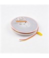 5m 9W/m CCT LED strip RA95 - 24V DC, 400 LED per meter, 8mm breed, 2m kabel