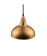 BIRK Geborsteld Messing Ø24cm pendellamp - E27 fitting, 2m snoer, Aluminium
