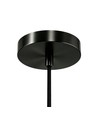 MALM E14 zwarte cilinder hanglamp - 2m snoer, met rozet, zonder lichtbron
