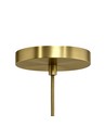 MALM E14 goud cilinder hanglamp - 2m snoer, met rozet, zonder lichtbron