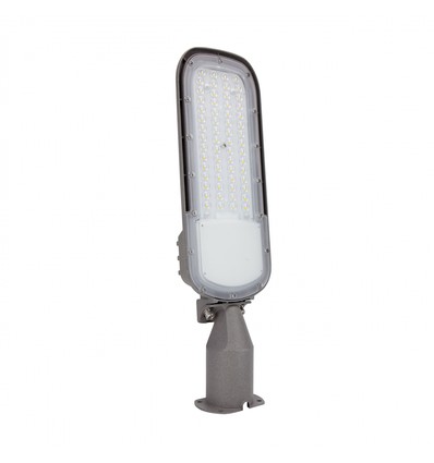 50W LED straatverlichting - Ø60 mm, IP65, IK09, grijs, 5 jaar garantie