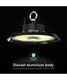 150W V-Tac LED high bay, 155lm/W - IP65, 4000K, Cree chip, 6 jaar garantie