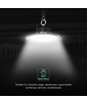 150W V-Tac LED high bay, 155lm/W - IP65, 4000K, Cree chip, 6 jaar garantie