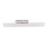 30/28/25W 1-fase LED-spanningsrail - 60 cm, Wit, 1F2W