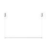 86cm dimbare eettafellamp - Wit, 11W LED, incl. draadophanging