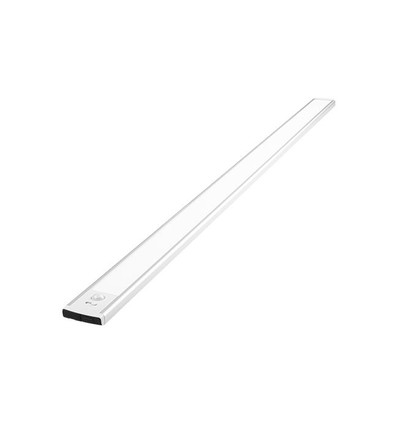 Batterij kastverlichting - 80cm, Zilver, PIR-sensor, oplaadbaar