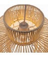 Beige Ø30cm hanglamp - E27 fitting, 2m snoer, gevlochten papiertouw