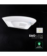 10W LED buiten wandlamp met PIR sensor - Wit, 4000K, Cree chip
