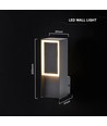 V-Tac 5W LED wandlamp - IP54, 3000K, buiten