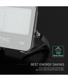 50W LED schijnwerper - 185lm/W, Cree chip, zwart, 6 jaar garantie